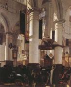 WITTE, Emanuel de Church Interior (mk08) oil painting